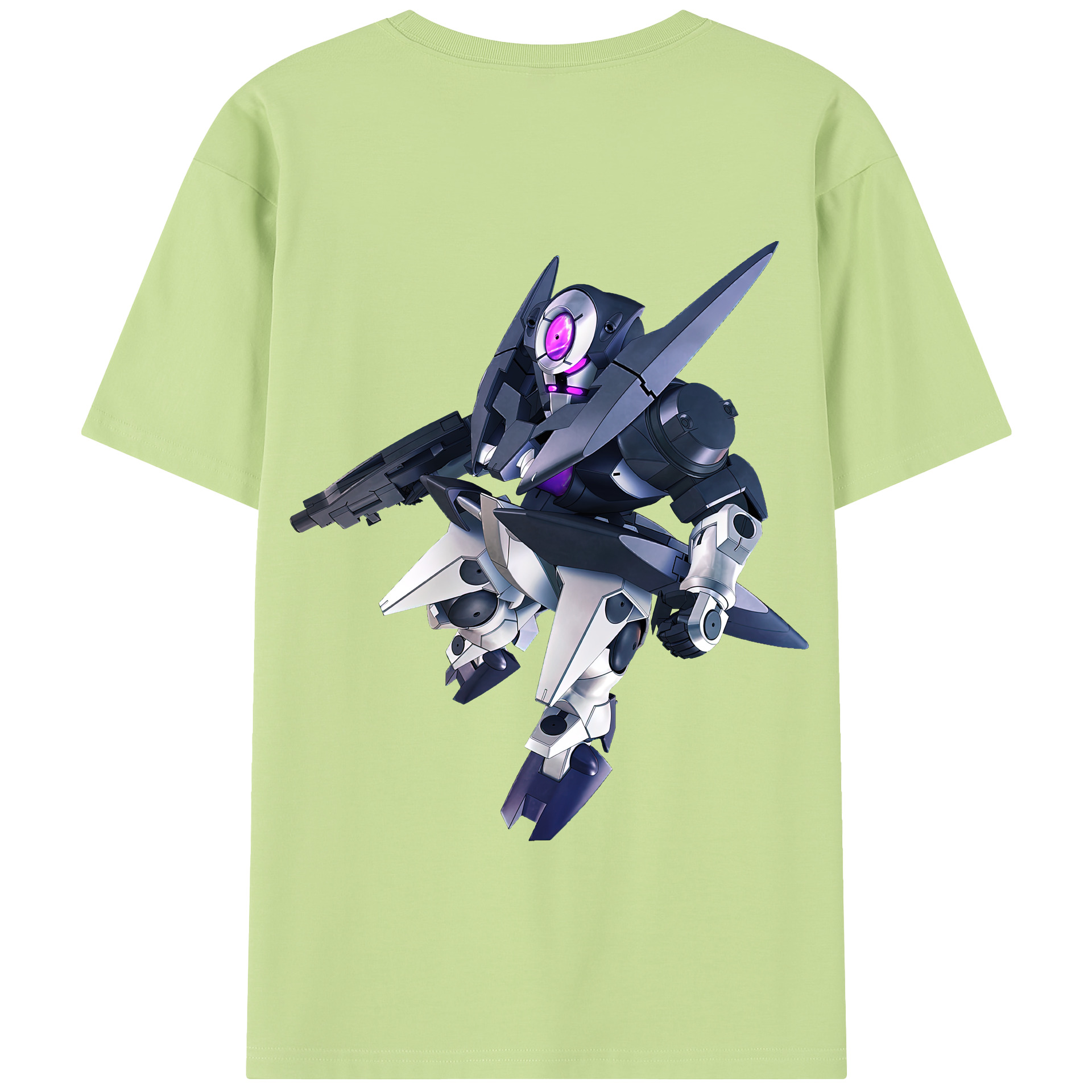 （画像用） 機動戦士ガンダム Mobile Suit Gundam 綿100％半袖Tシャツ（背面プリント）